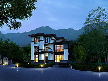 農(nóng)村自建房設(shè)計(jì)圖，新中式別墅設(shè)計(jì)