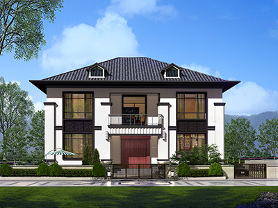 農(nóng)村別墅的設計圖紙和效果圖，美麗家園。