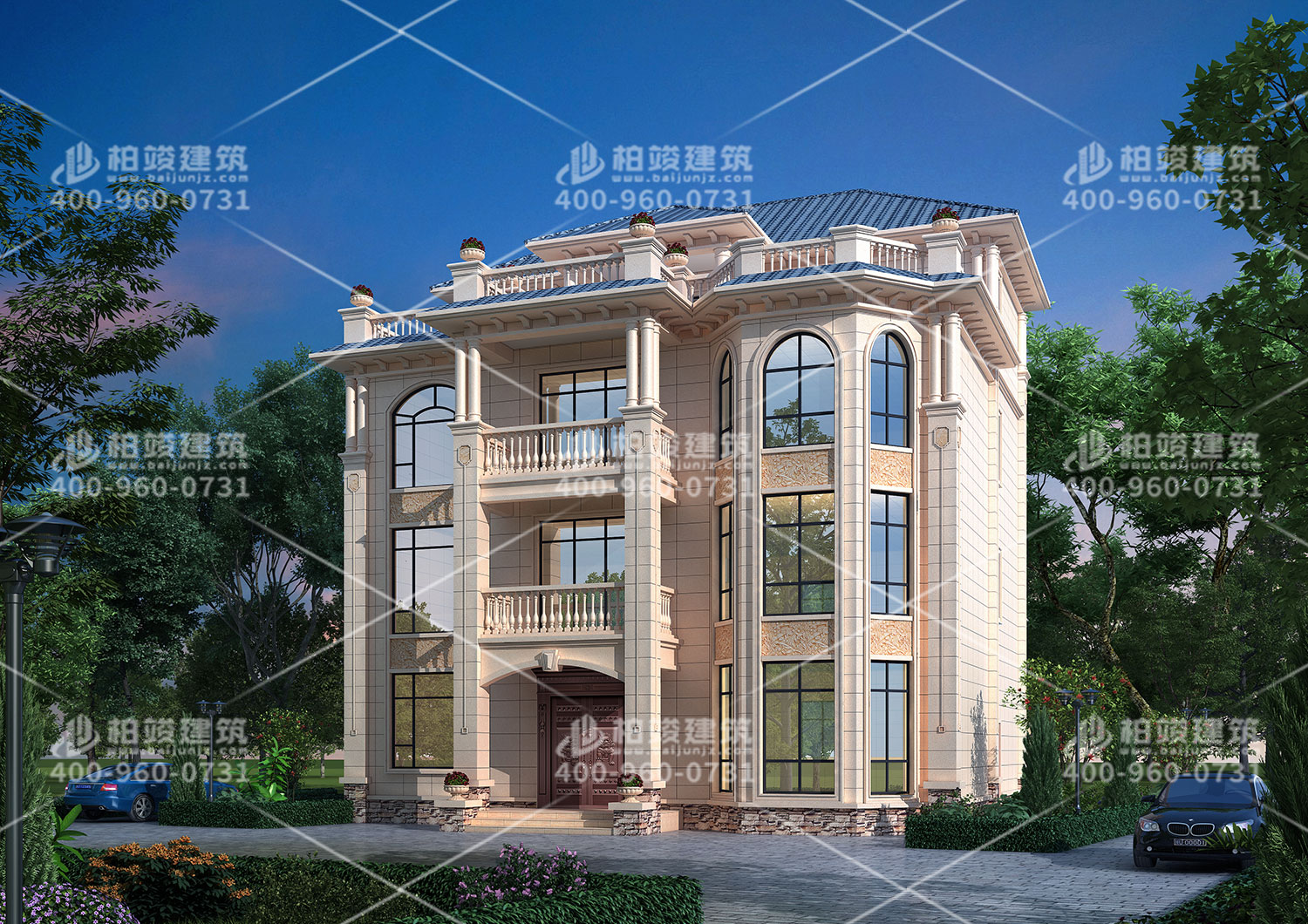 廣東吳總定制三層自建房設計圖，絕配！
