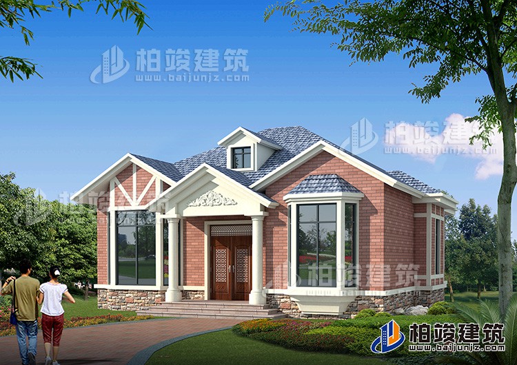 2019年最新鄉(xiāng)村別墅設(shè)計(jì)圖 造價(jià)15萬(wàn)BZ102-簡(jiǎn)歐風(fēng)格